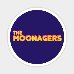 THE MOONAGERS -Logo Magnet